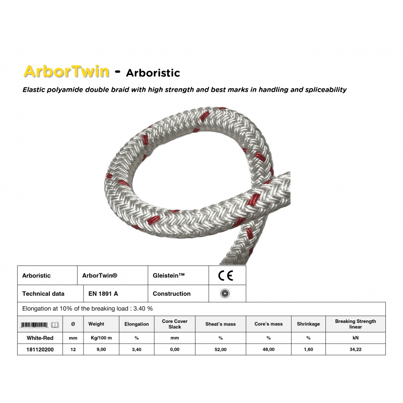 Corde d'accès ArborTwin  | Gleistein™