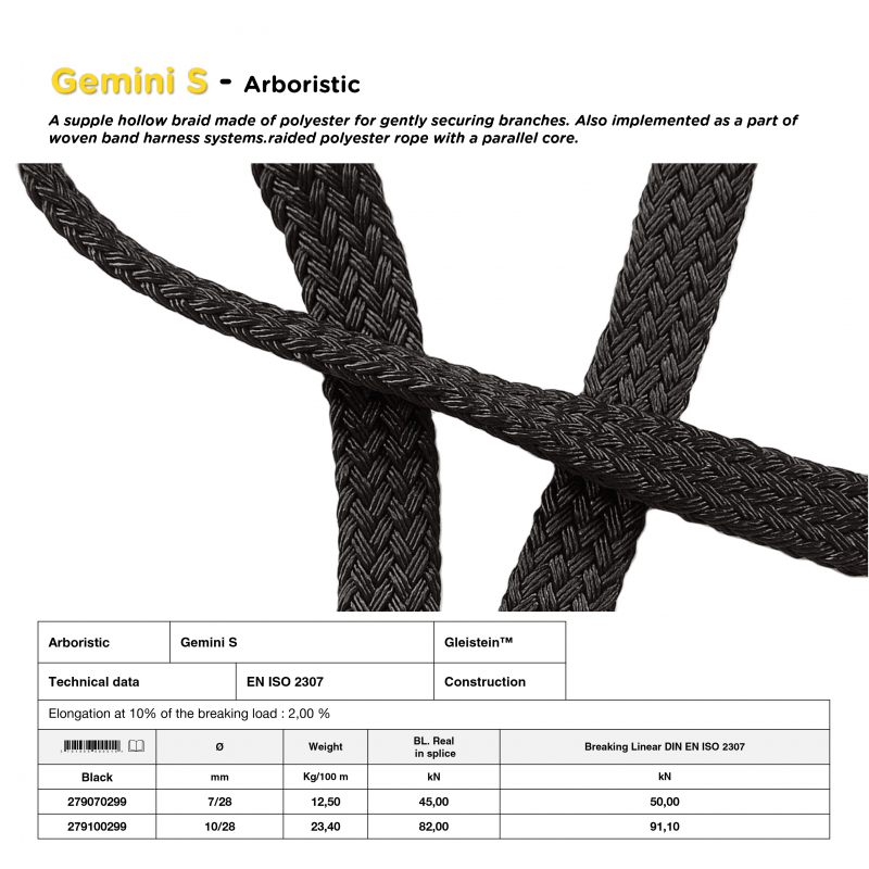 Corde de haubanage Gemini S  | Gleistein™