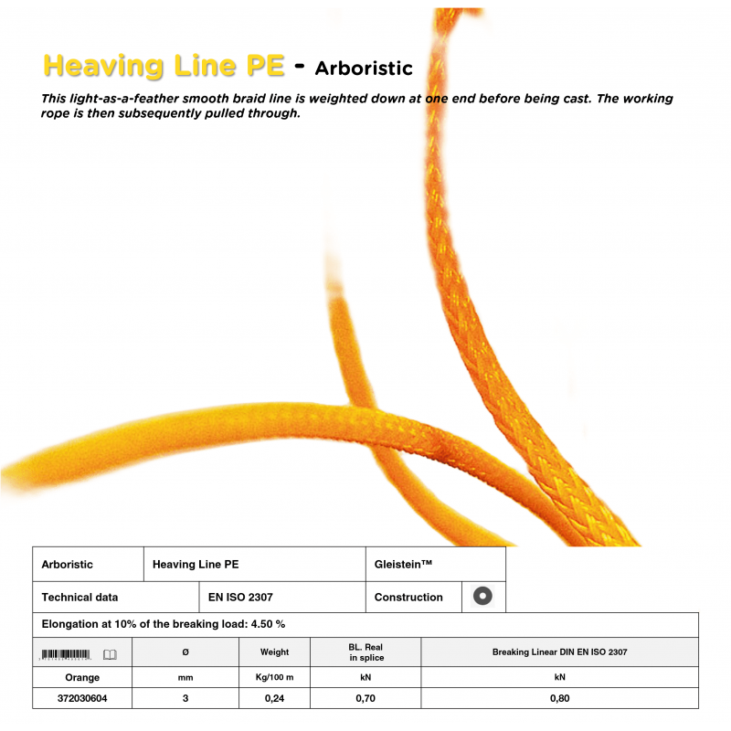 Corde Heavy Line PE - Ligne de lancer  | Gleistein™