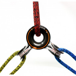 Ancrage pivot triple connexions Auto-orientable | Mickey-Ring® 3D