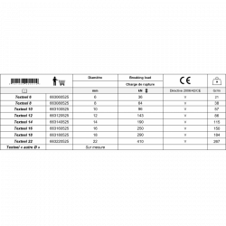 Texteel-One® Gleistein™ | High Performance Dyneema® Traction Cable