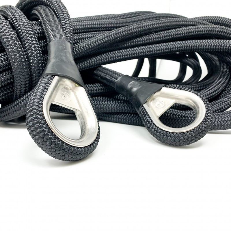 Dyneema® rope sling with knotted loops | Textile Sling®