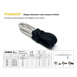 Connecteur universel en Dyneema® pour anneau à friction | Freelock