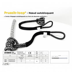 Nœud autobloquant EN354 et EN795-B| Prussik-loop®