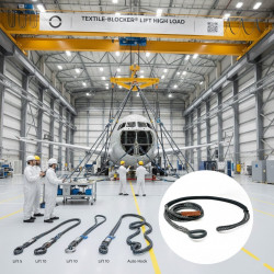 Élingue de Levage Réglable & Autobloquante forte charge | Textile-Blocker® Lift high load