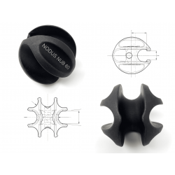 Cable Pulley Free-Nub 60A | Compatible Steel & Textile Cable