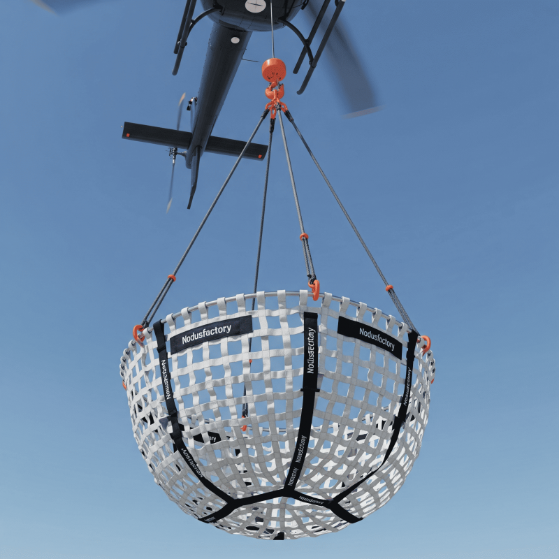 Aero Spherical Net™ | Rigid carbon helicopter net