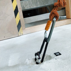 Openable textile anchor EN795-B, snap hook MTS® | Nodusfactory-Industry