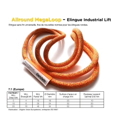Élingue Ronde en Dyneema® |  Allround MegaLoop® Lift